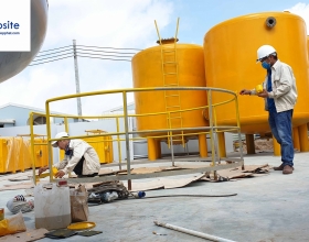  BỒN SẮT THÉP DÙNG CHO XỬ LÝ NƯƠC THẢI