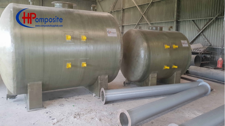 BỒN FRP CHỨA HÓA CHẤT HCL 