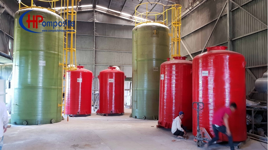BỒN NHỰA COMPOSITE FRP CHỨA HÓA CHẤT