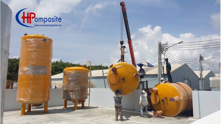 BỒN LỌC ÁP XỬ LÝ NƯỚC THẢI 