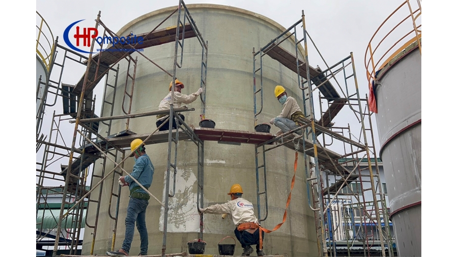 BỒN FRP CHỨA HÓA CHẤT NAOH