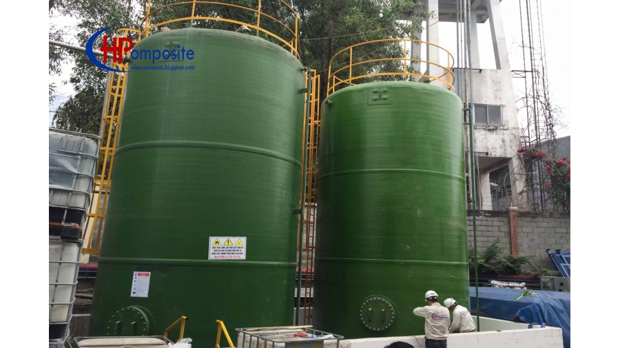 BỒN FRP CHỨA HÓA CHẤT HCL 