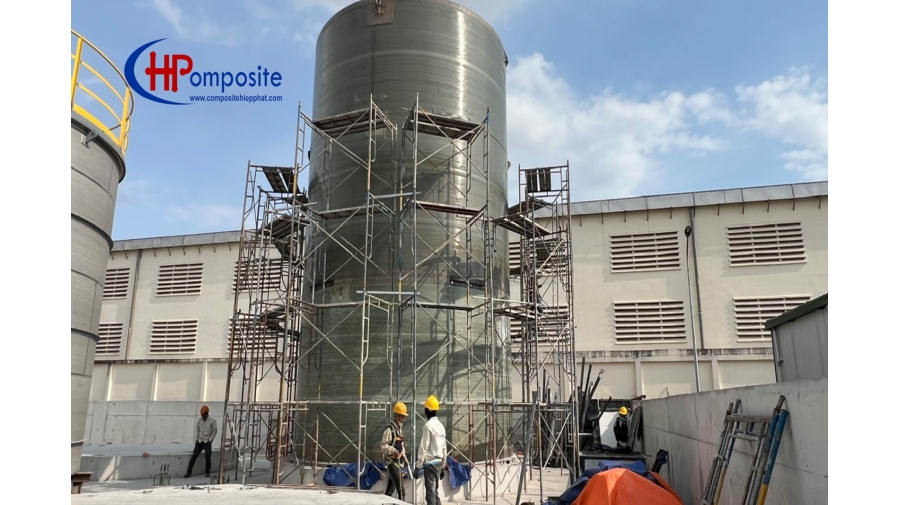 BỒN FRP CHỨA HÓA CHẤT NAOH