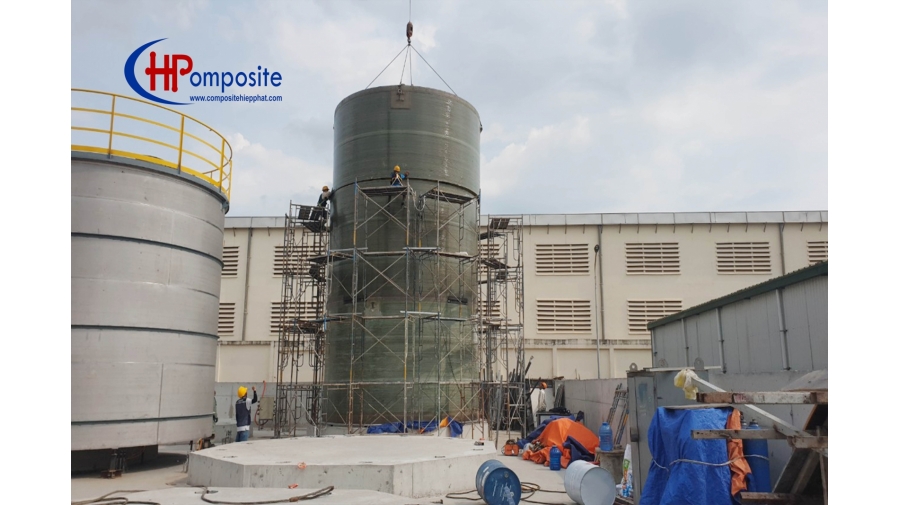 BỒN FRP CHỨA HÓA CHẤT NAOH