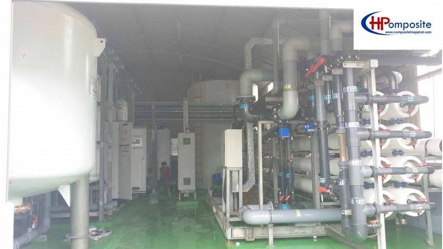  BỒN SẮT THÉP DÙNG CHO XỬ LÝ NƯƠC THẢI