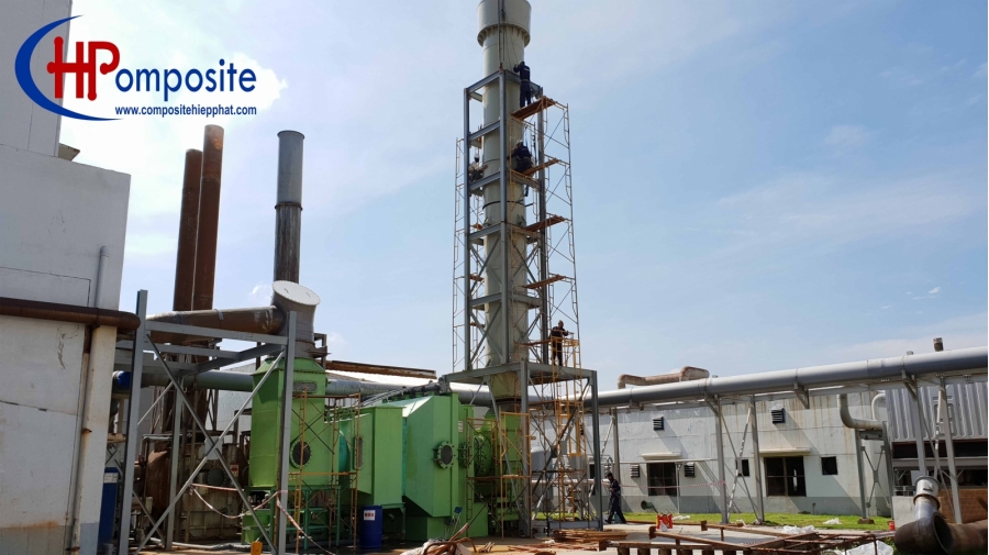 BỒN FRP CHỨA HÓA CHẤT HCL 