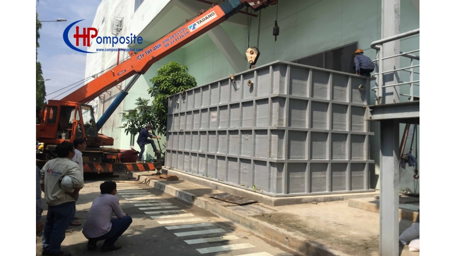 BỒN FRP CHUA HÓA CHẤT HCL